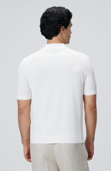  Network Erkek Beyaz Triko Kazak