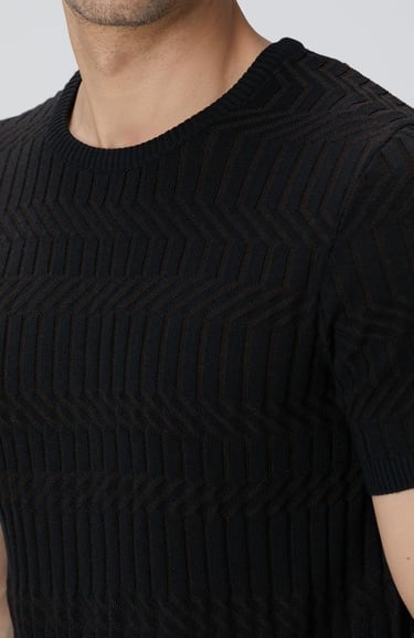  Network Erkek Kahverengi Yün Karışımlı Kazak