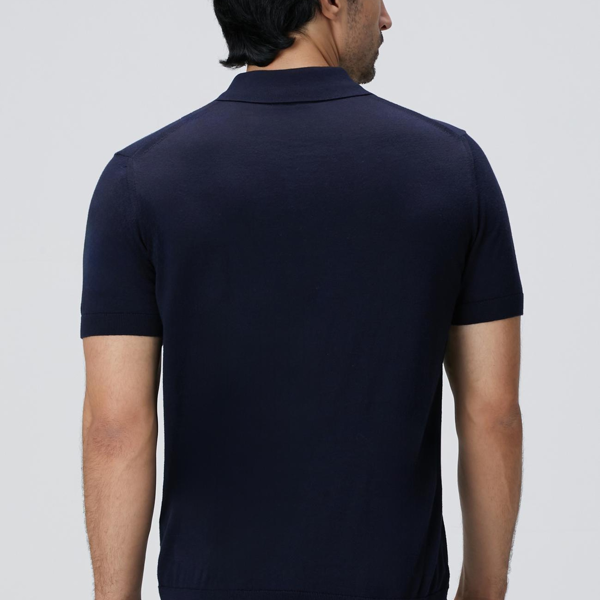 Network Erkek Lacivert Basic Triko Kazak