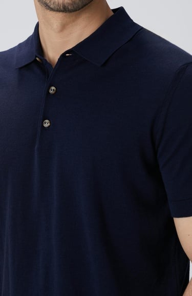  Network Erkek Lacivert Basic Triko Kazak