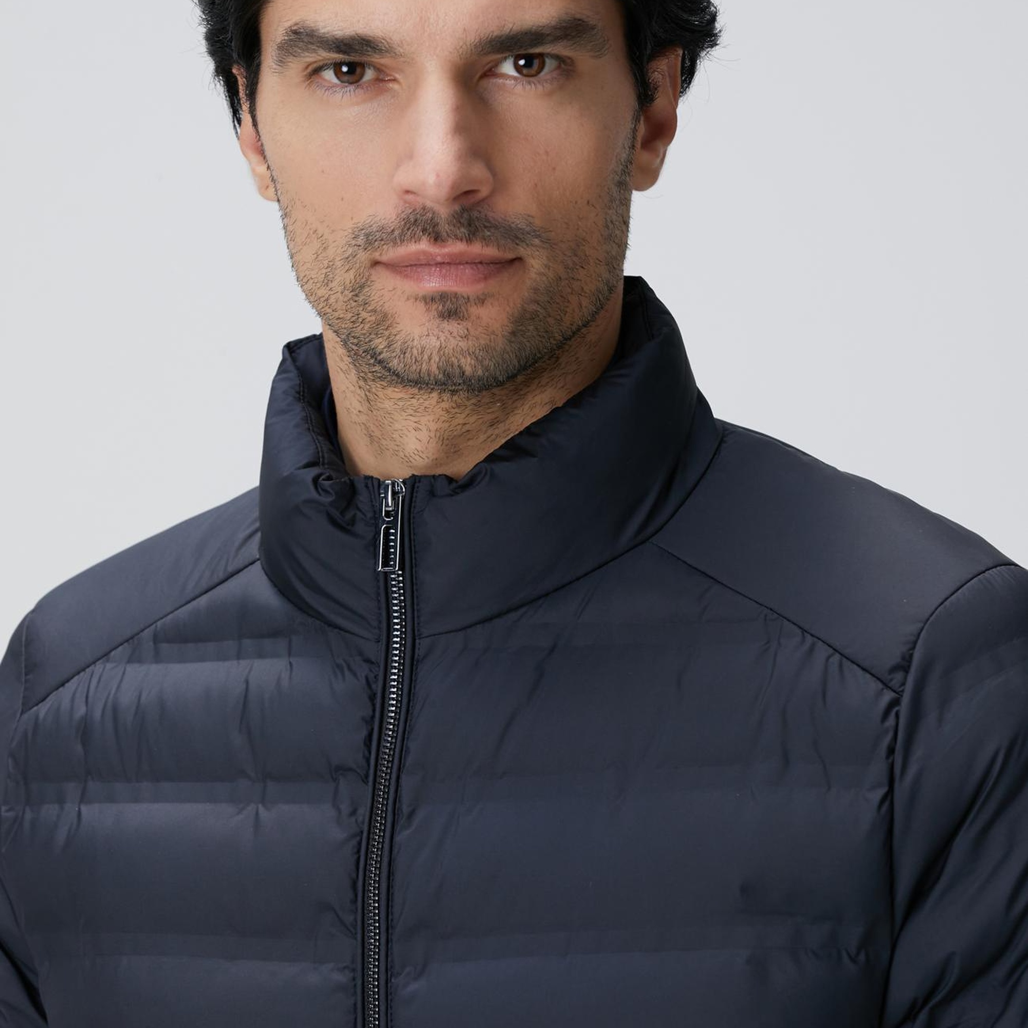 Network Erkek Lacivert Puffer Mont