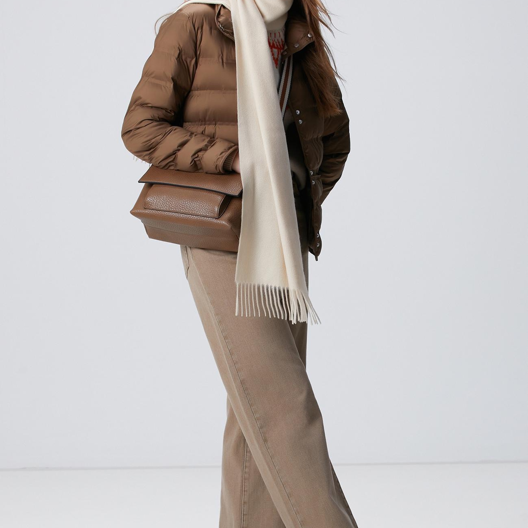 Network Kadın Kahverengi Mont