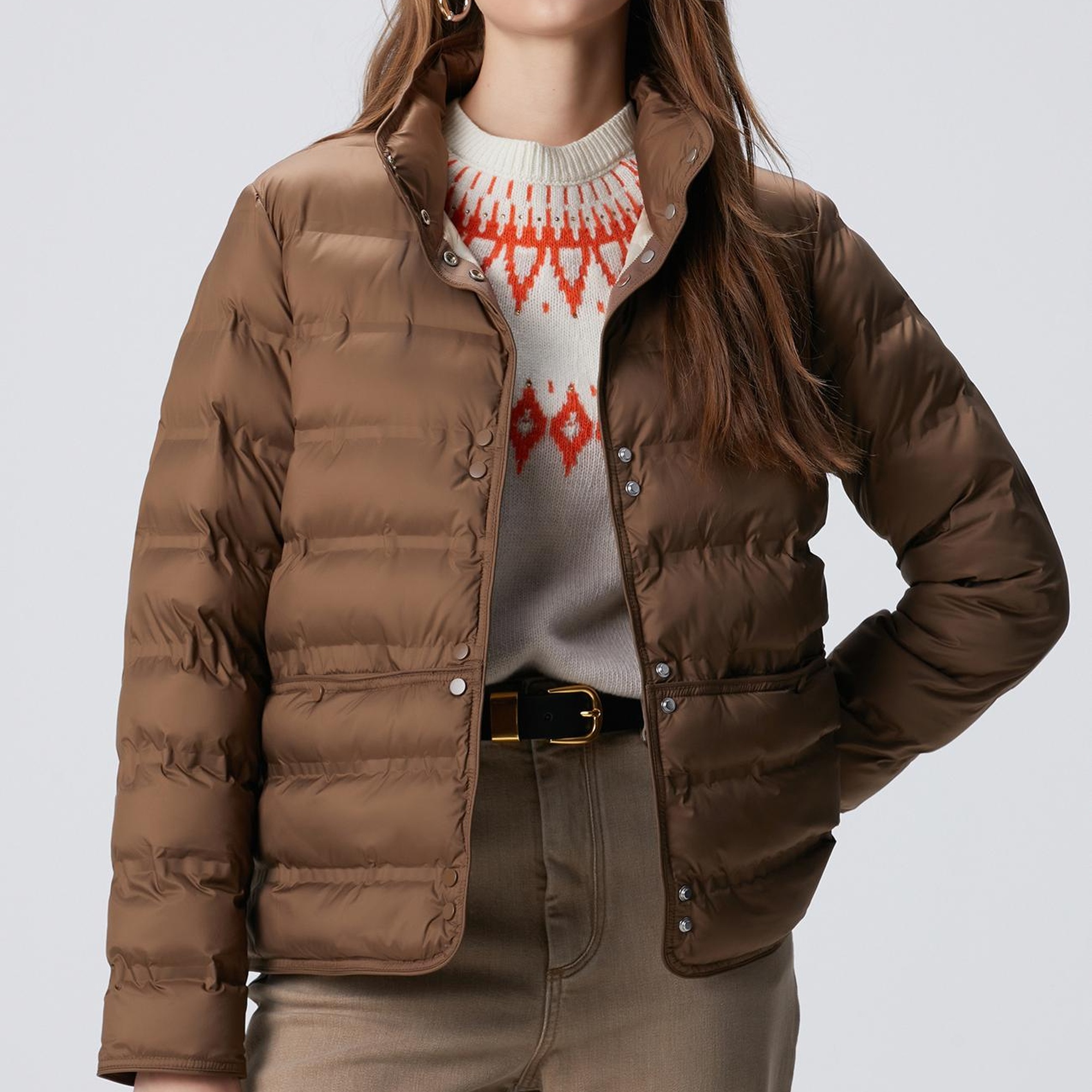 Network Kadın Kahverengi Mont