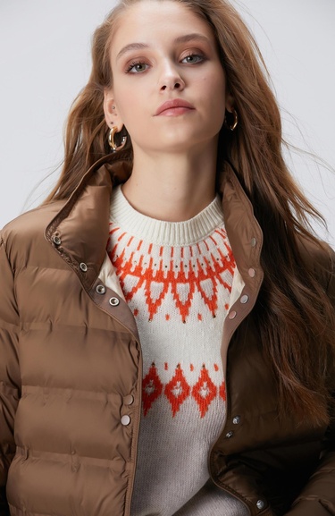  Network Kadın Kahverengi Mont