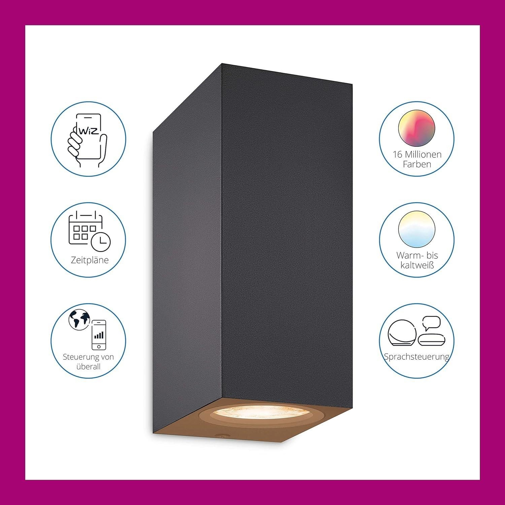 WiZ Up&Down Akıllı Duvar Lambası