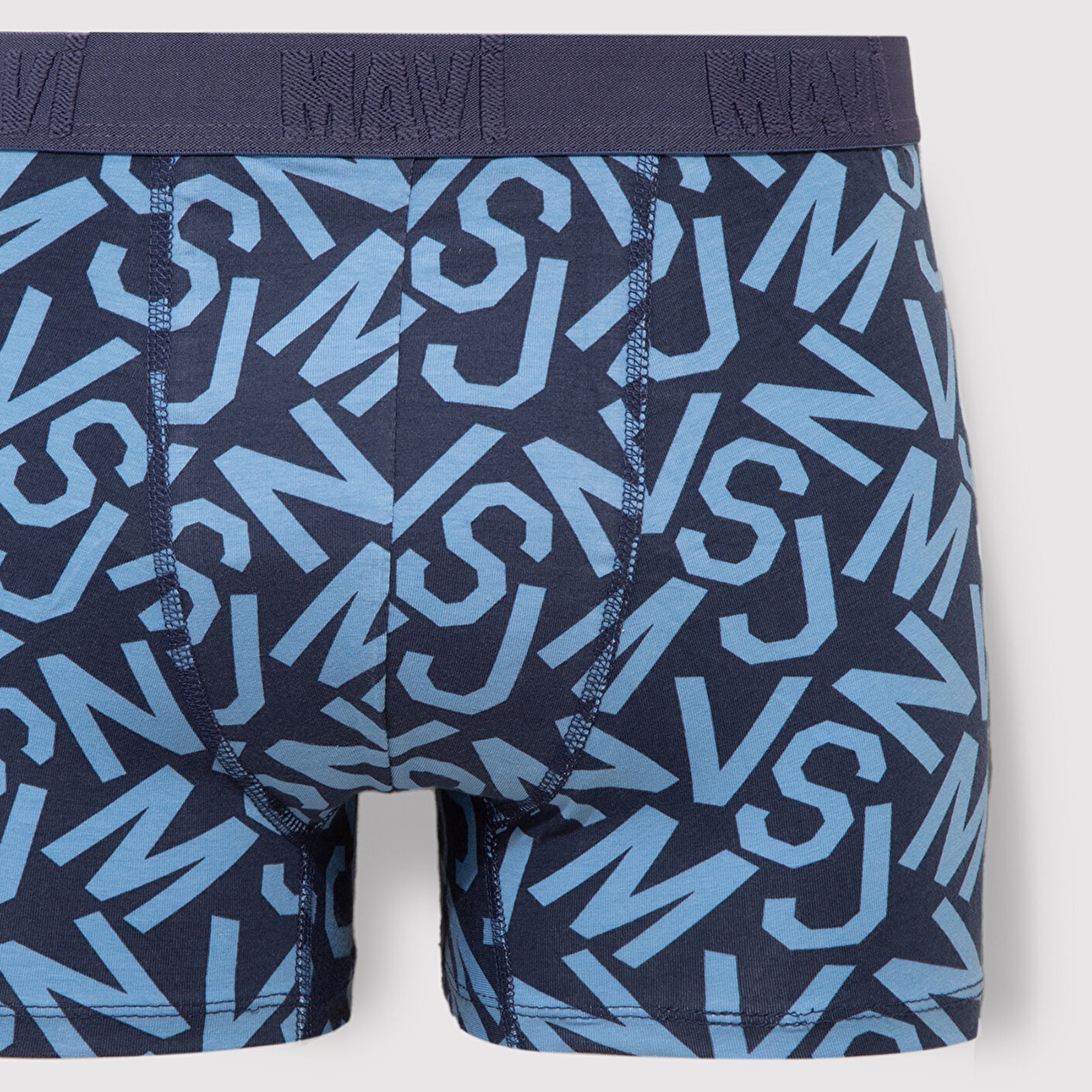 Mavi Baskılı Mavi Boxer 0910441-85803