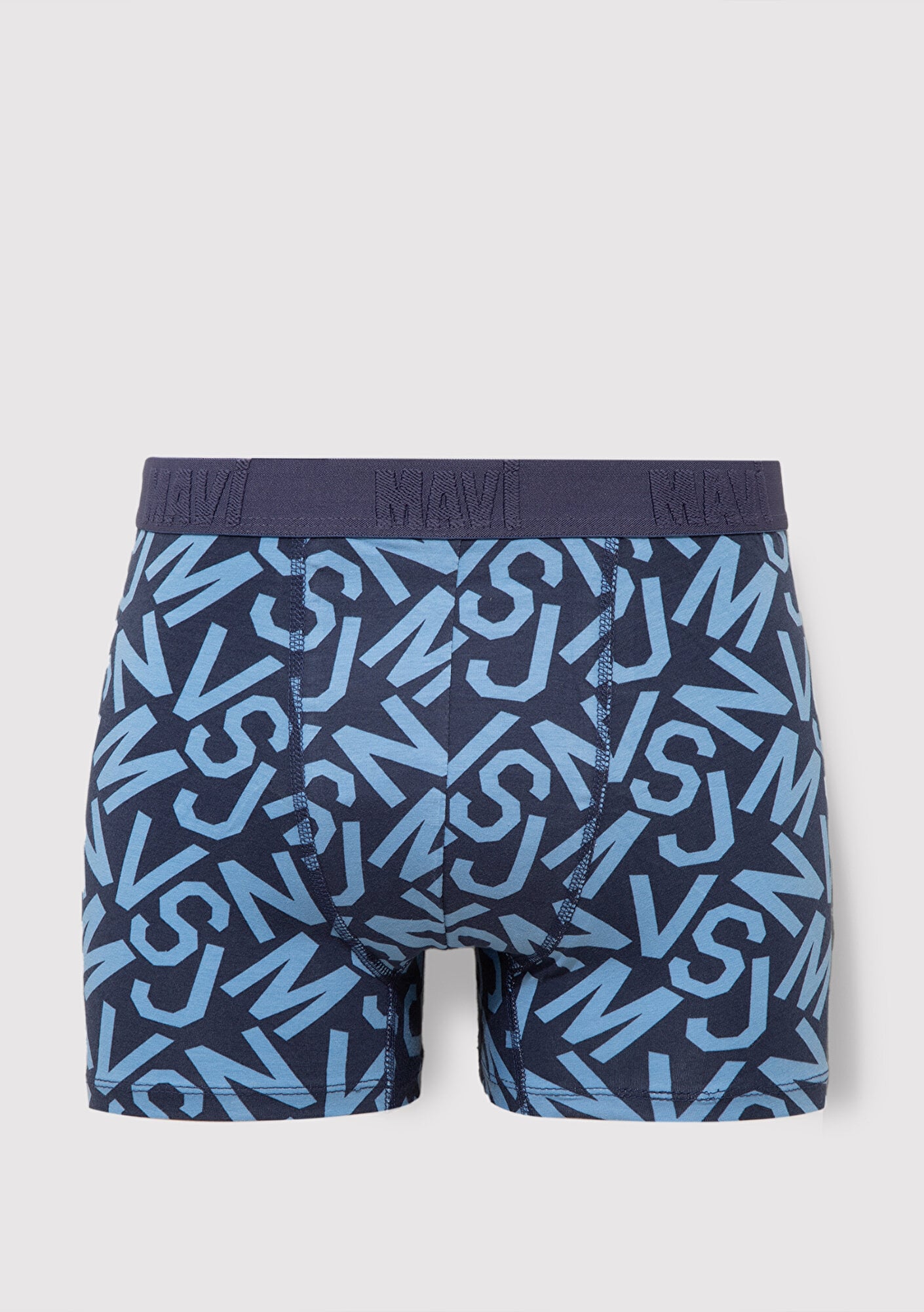  Mavi Baskılı Mavi Boxer 0910441-85803