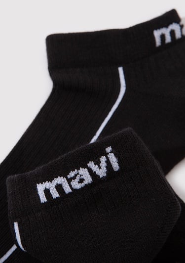  Mavi Siyah Patik Çorap 0911127-900