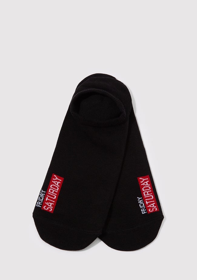  Mavi Siyah Babet Çorap 0911115-85585