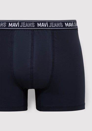  Mavi Lacivert Basic Boxer 0911082-70695
