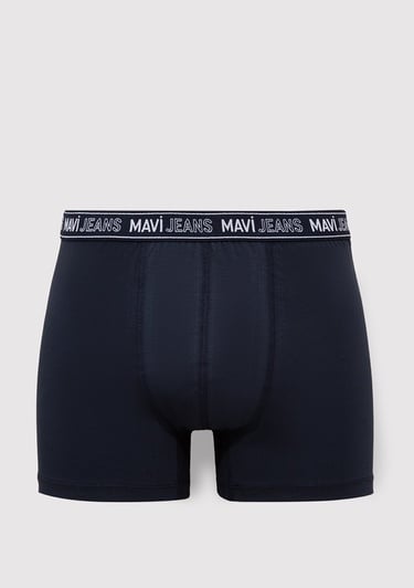  Mavi Lacivert Basic Boxer 0911082-70695