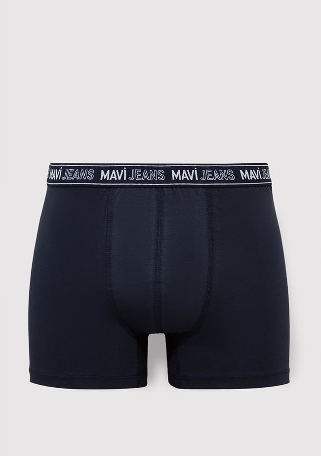  Mavi Lacivert Basic Boxer 0911082-70695