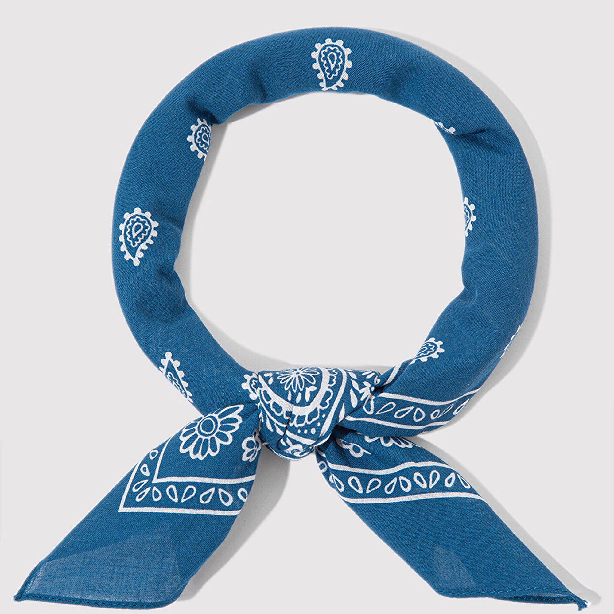 Mavi Baskılı Mavi Bandana 1911810-70500