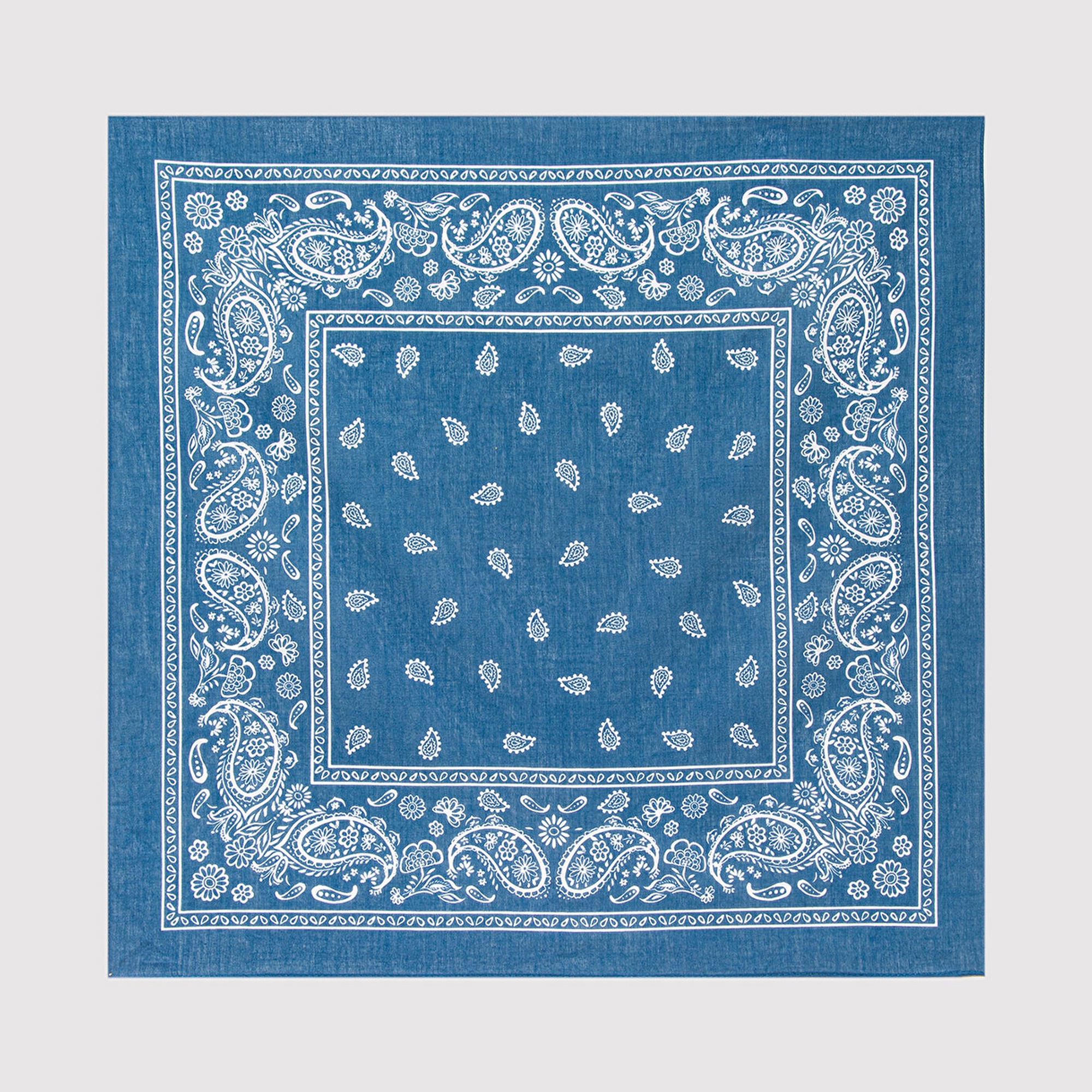 Mavi Baskılı Mavi Bandana 1911810-70500