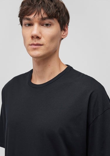  Mavi 2li Oversize Basic Tişört Oversize / Geniş Kesim 0612162-620