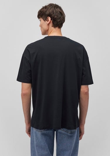  Mavi 2li Oversize Basic Tişört Oversize / Geniş Kesim 0612162-620