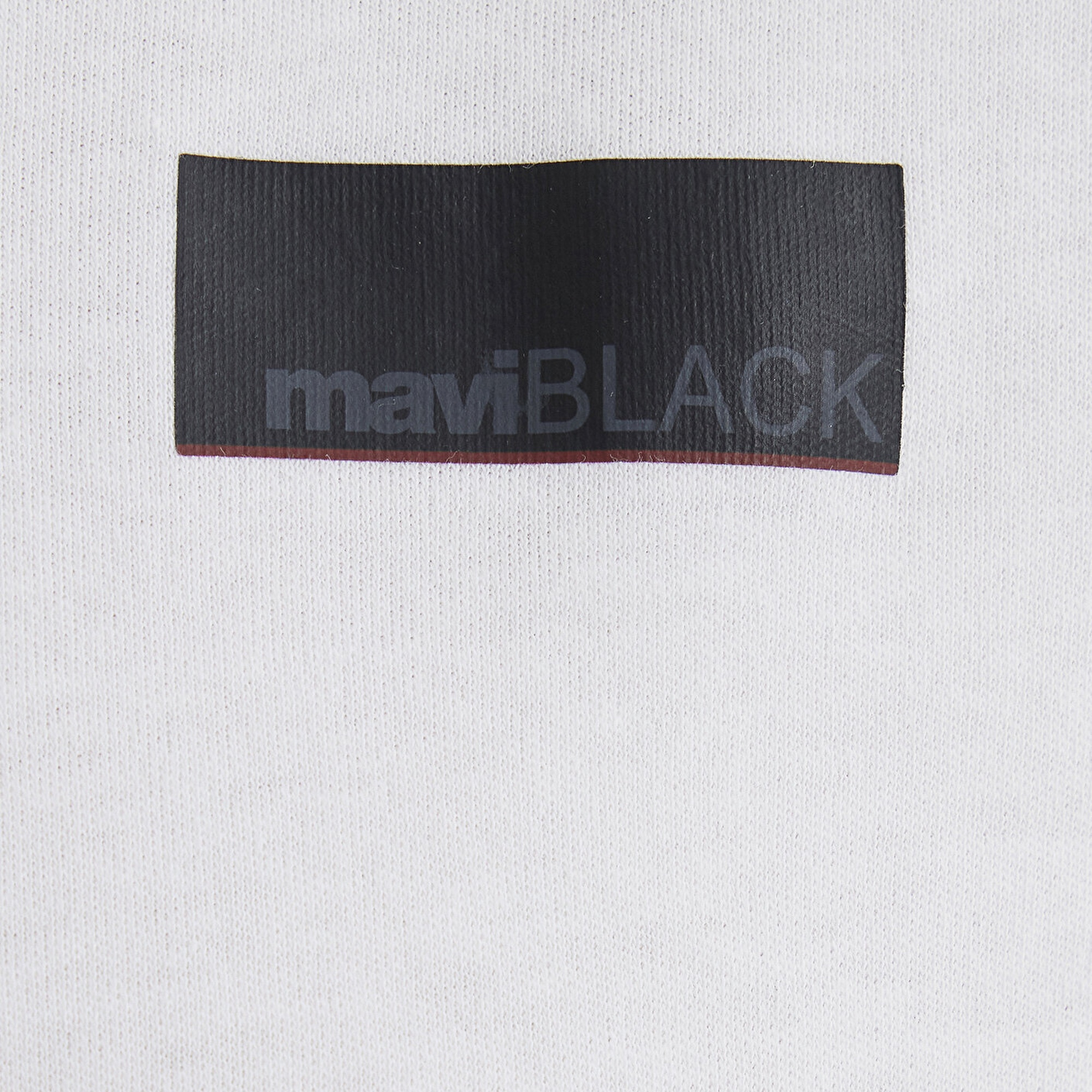 Mavi Mavi Black Baskılı Beyaz Tişört Slim Fit / Dar Kesim 0611401-70057
