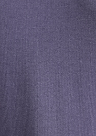  Mavi V Yaka Mor Basic Viskoz Tişört Regular Fit / Normal Kesim 167714-70608