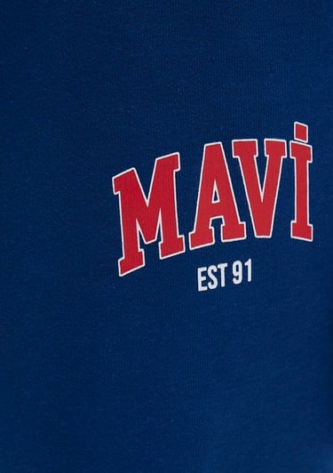  Mavi Mavi Logo Baskılı Lacivert Eşofman Altı 1010757-82625