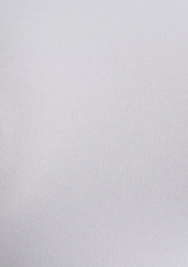  Mavi Lux Touch Beyaz Basic Modal Atlet Crop / Kısa Kesim 1610786-620