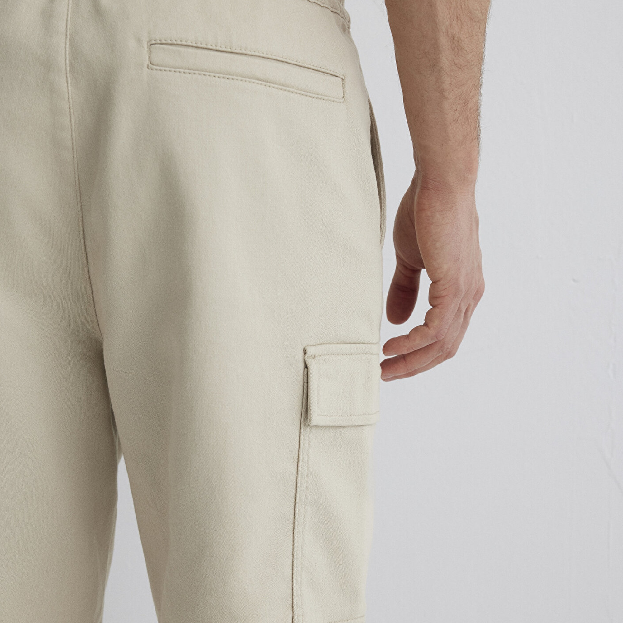 Mavi Bej Kargo Şort 0410107-70039