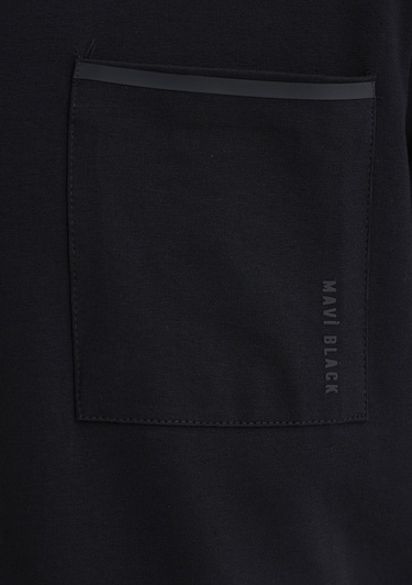  Mavi Mavi Black Baskılı Siyah Tişört Regular Fit / Normal Kesim 0611834-900