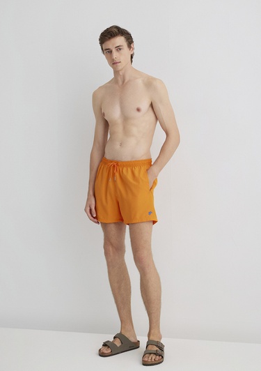  Mavi İndigo Turtles Turuncu Deniz Şortu 0911483-71385