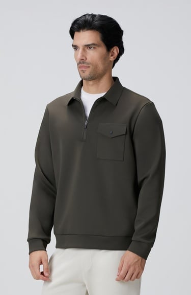  Network Erkek N-Tech Haki Sweatshirt