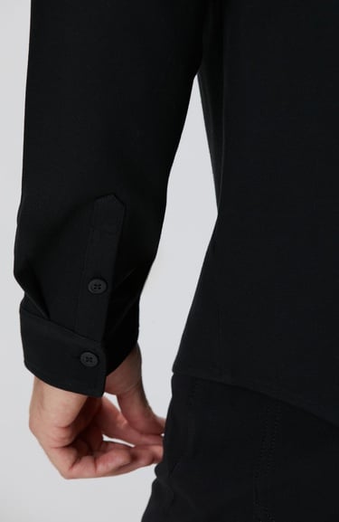  Network Erkek N-Tech Siyah Gömlek