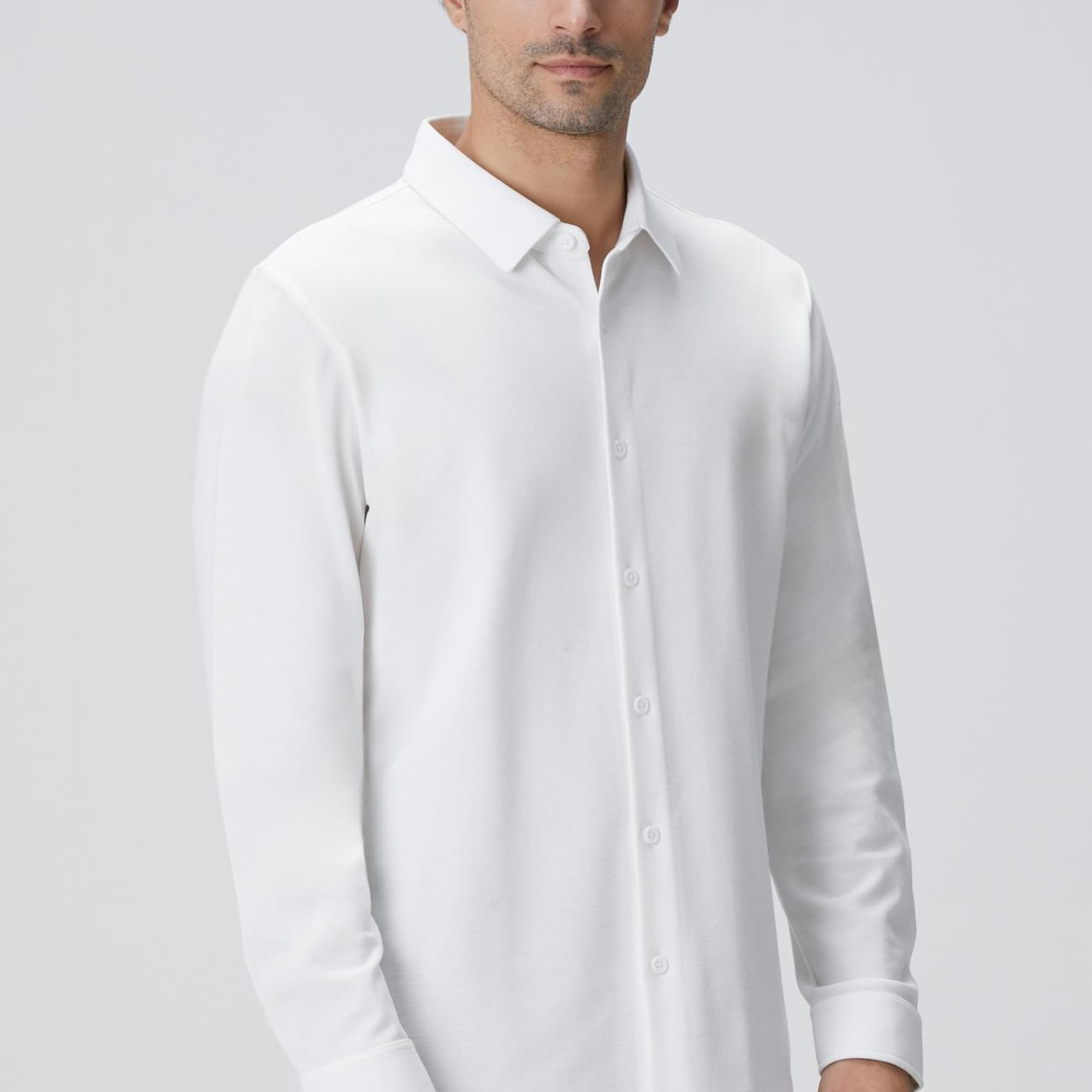 Network Erkek N-Tech Beyaz Gömlek