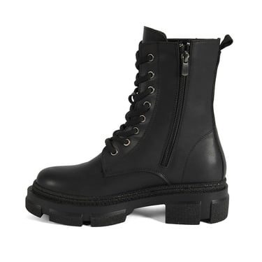  Kadın Siyah Fermuarlı Bot