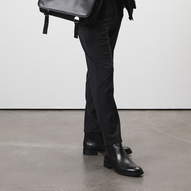  Calistane Siyah Erkek Deri Bot