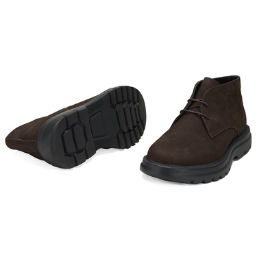  Selinda Kahve Erkek Deri Bot