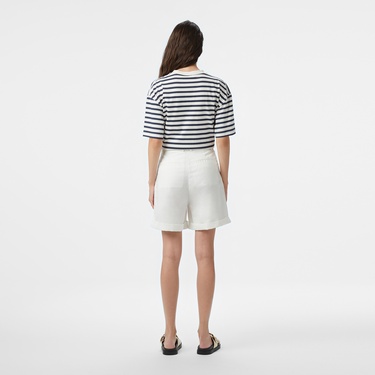  Tommy Hilfiger Kadın Beyaz Şort