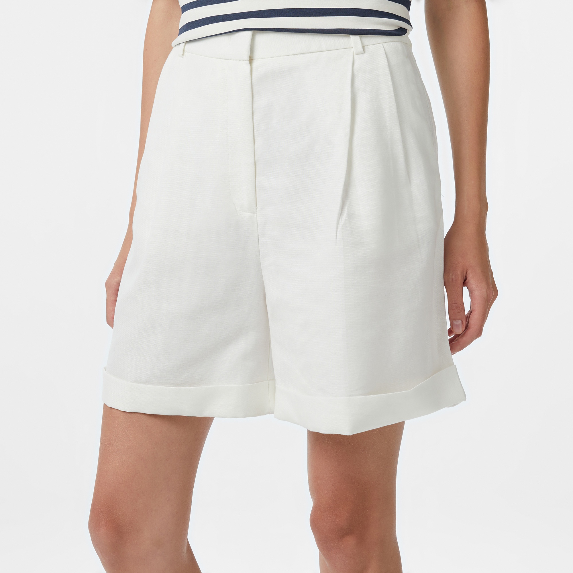 Tommy Hilfiger Kadın Beyaz Şort