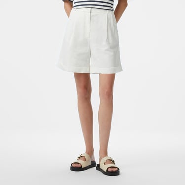  Tommy Hilfiger Kadın Beyaz Şort