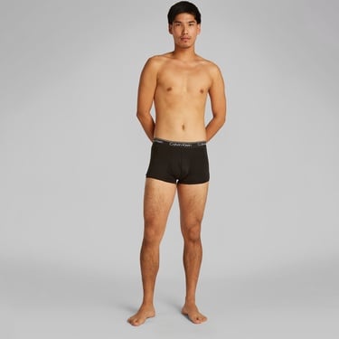  Calvin Klein Low Rise Trunk 3'lü Erkek Siyah Boxer