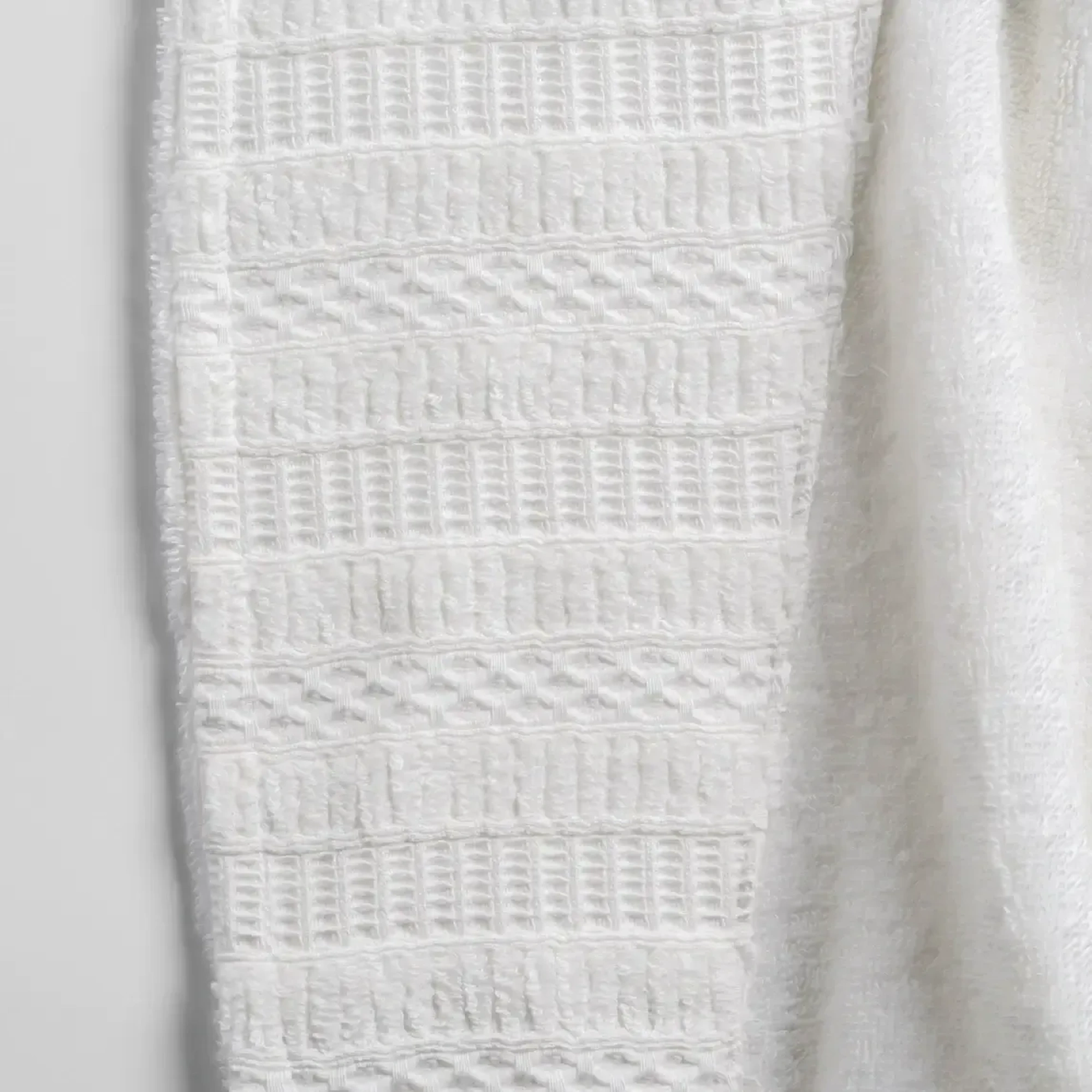 Qua Home Mauve Pima Pamuk Kadın Bornoz Beyaz