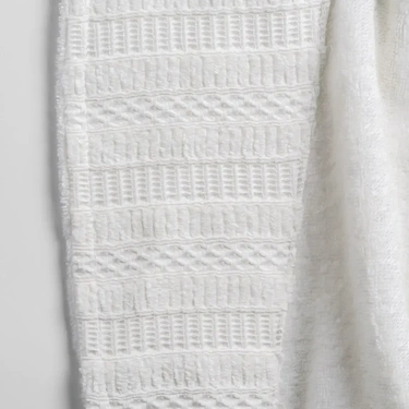  Qua Home Mauve Pima Pamuk Kadın Bornoz Beyaz