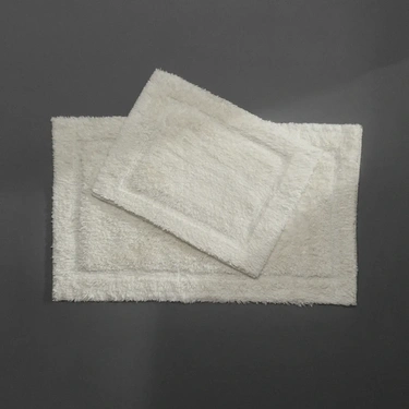  Qua Home Katie Banyo Paspası Seti Ekru