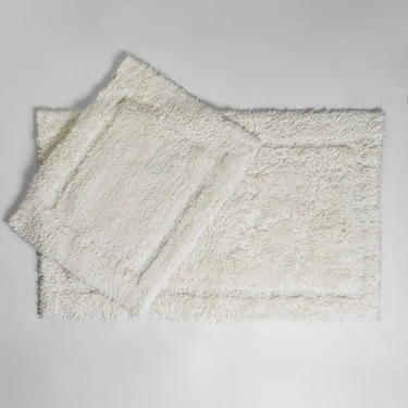  Qua Home Katie Banyo Paspası Seti Ekru