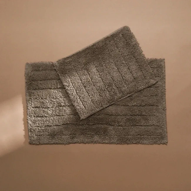  Qua Home Daisy Banyo Paspası Seti Vizon