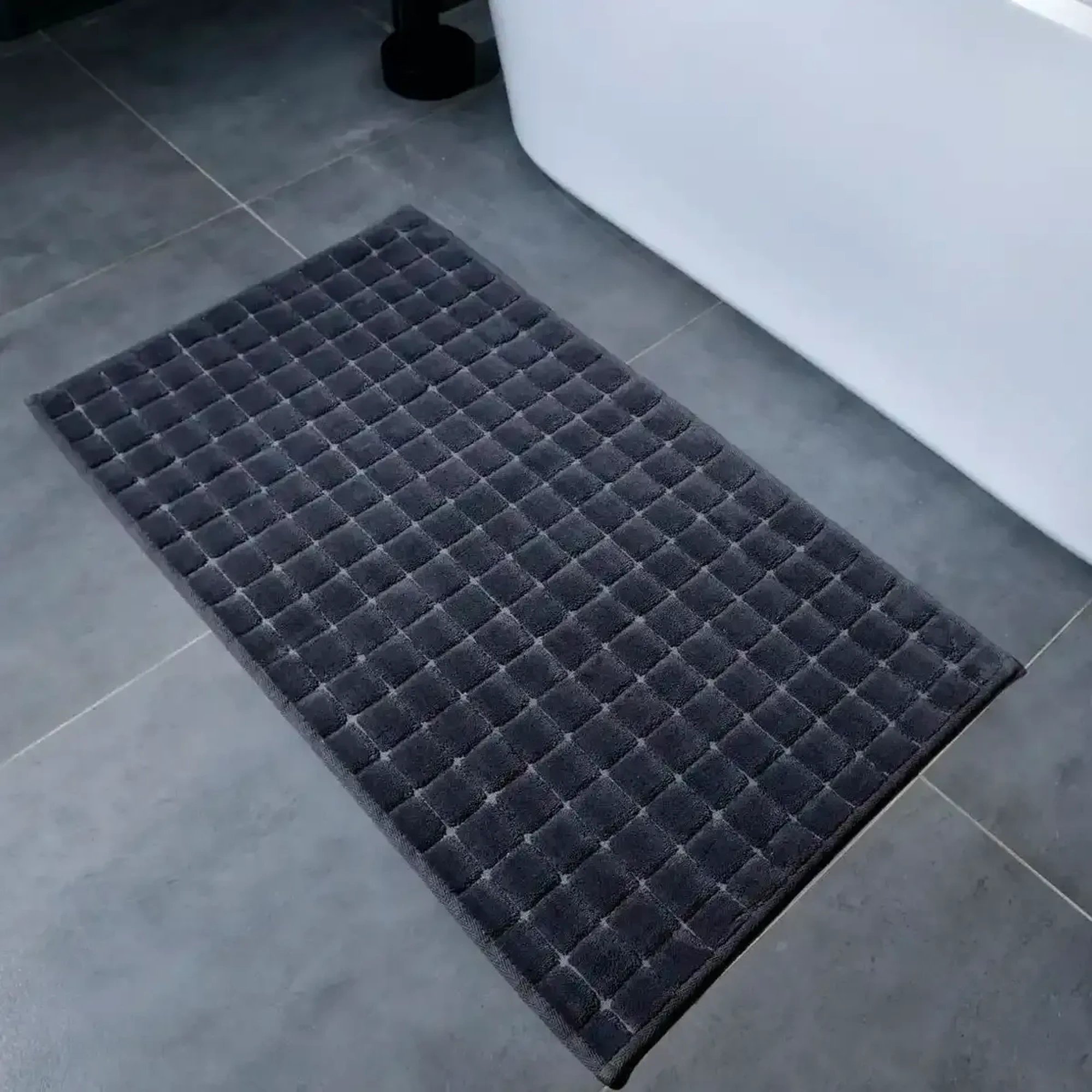 Qua Home Sophie Banyo Paspası Antrasit