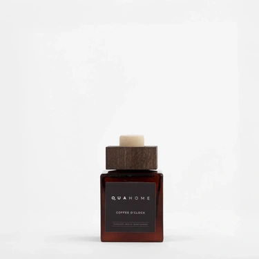  Qua Home Coffee O' Clock Çubuklu Oda Kokusu Küp Şişe Kahverengi 250 Ml