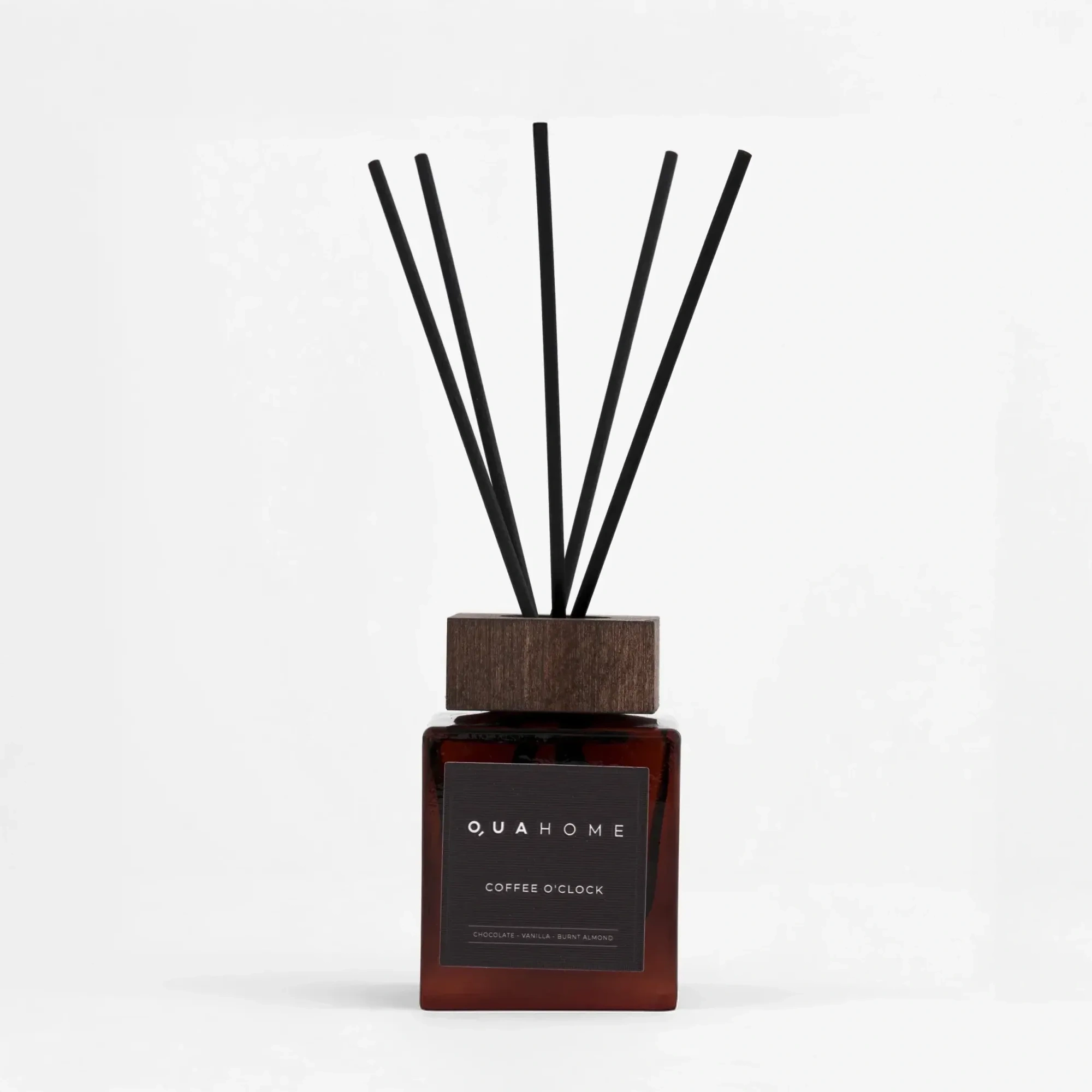 Qua Home Coffee O' Clock Çubuklu Oda Kokusu Küp Şişe Kahverengi 250 Ml