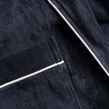  Qua Home Pansy Pima Pamuk Unisex Bornoz Antrasit