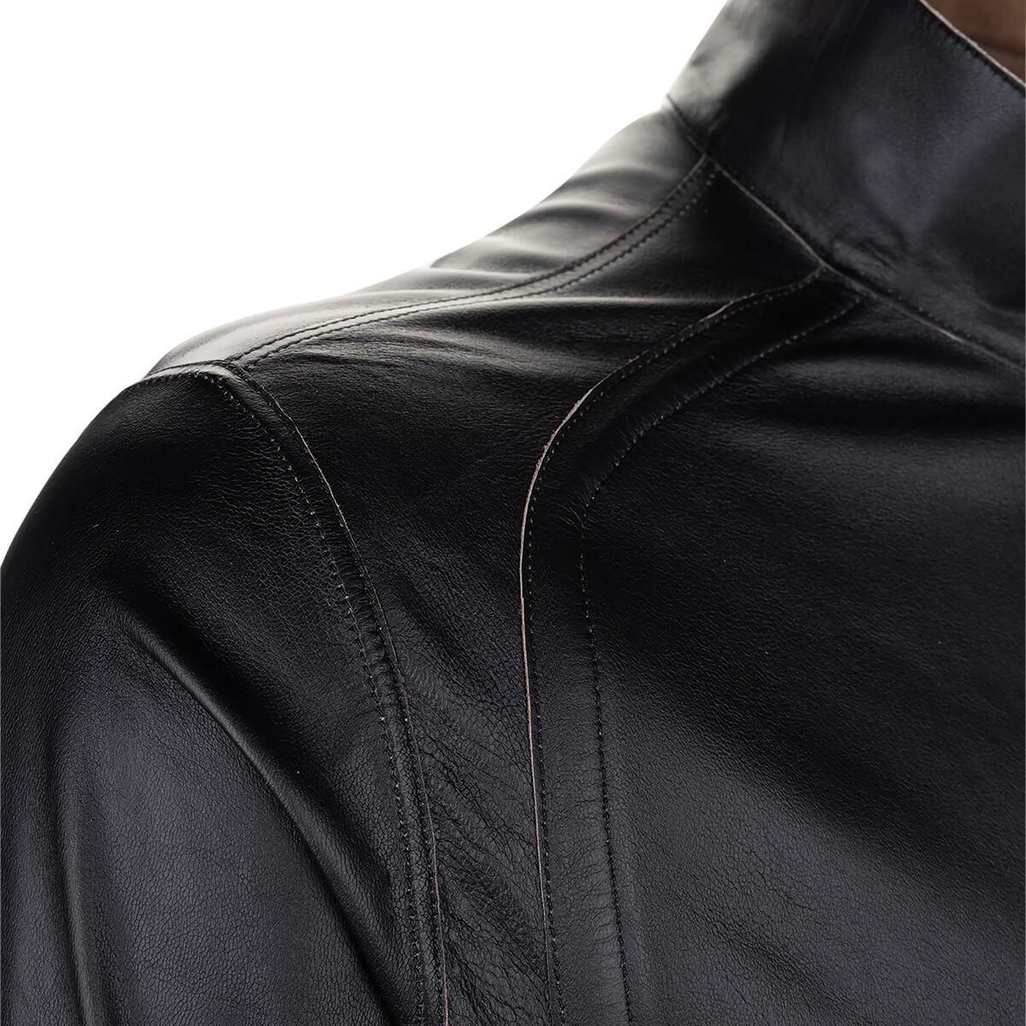 Tamer Tanca Erkek Hakiki Deri Vizon Süet Deri Mont