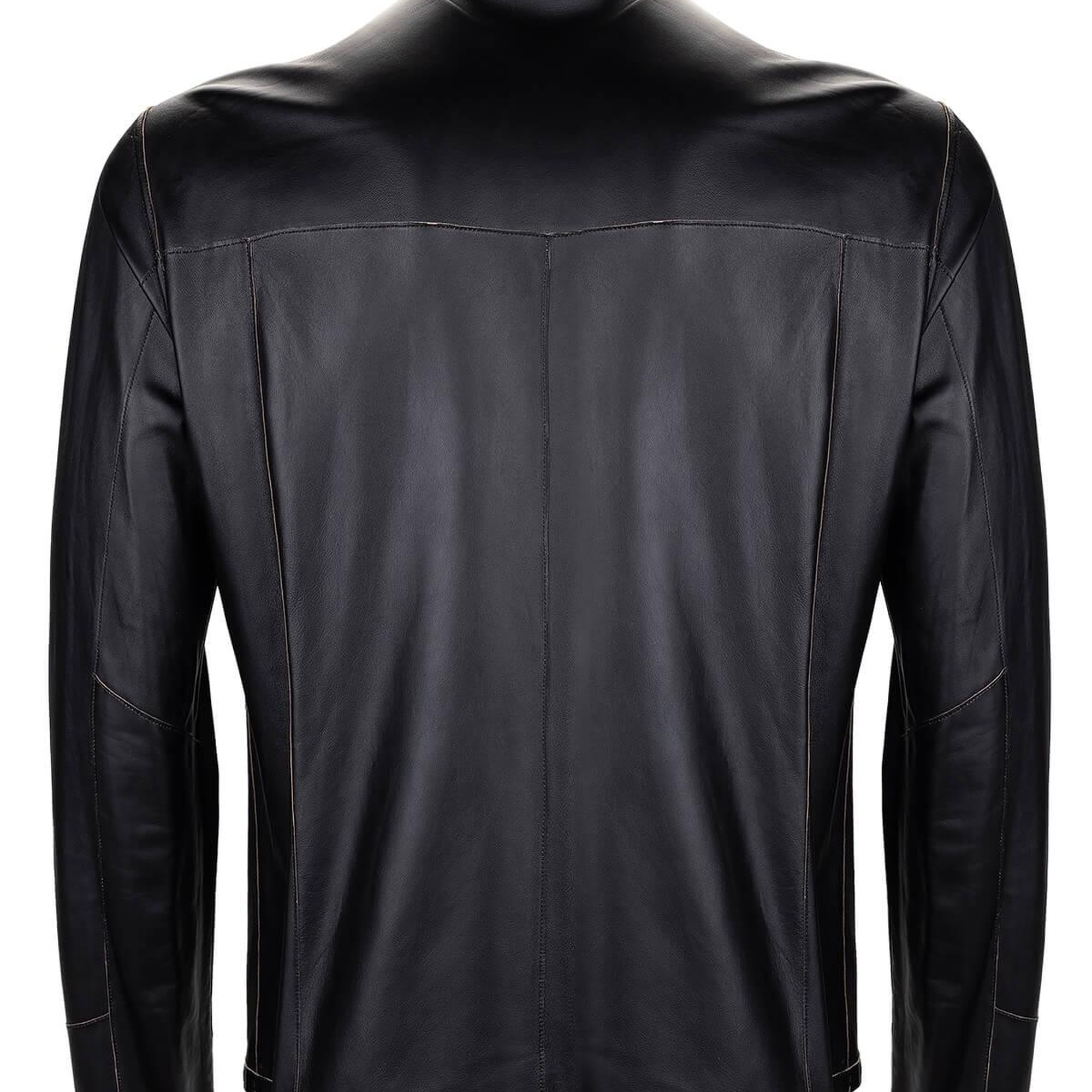 Tamer Tanca Erkek Hakiki Deri Vizon Süet Deri Mont