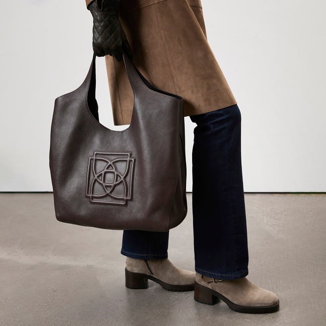  Brices Kemer Aksesuarlı Vizon Kadın Topuklu Süet Bot