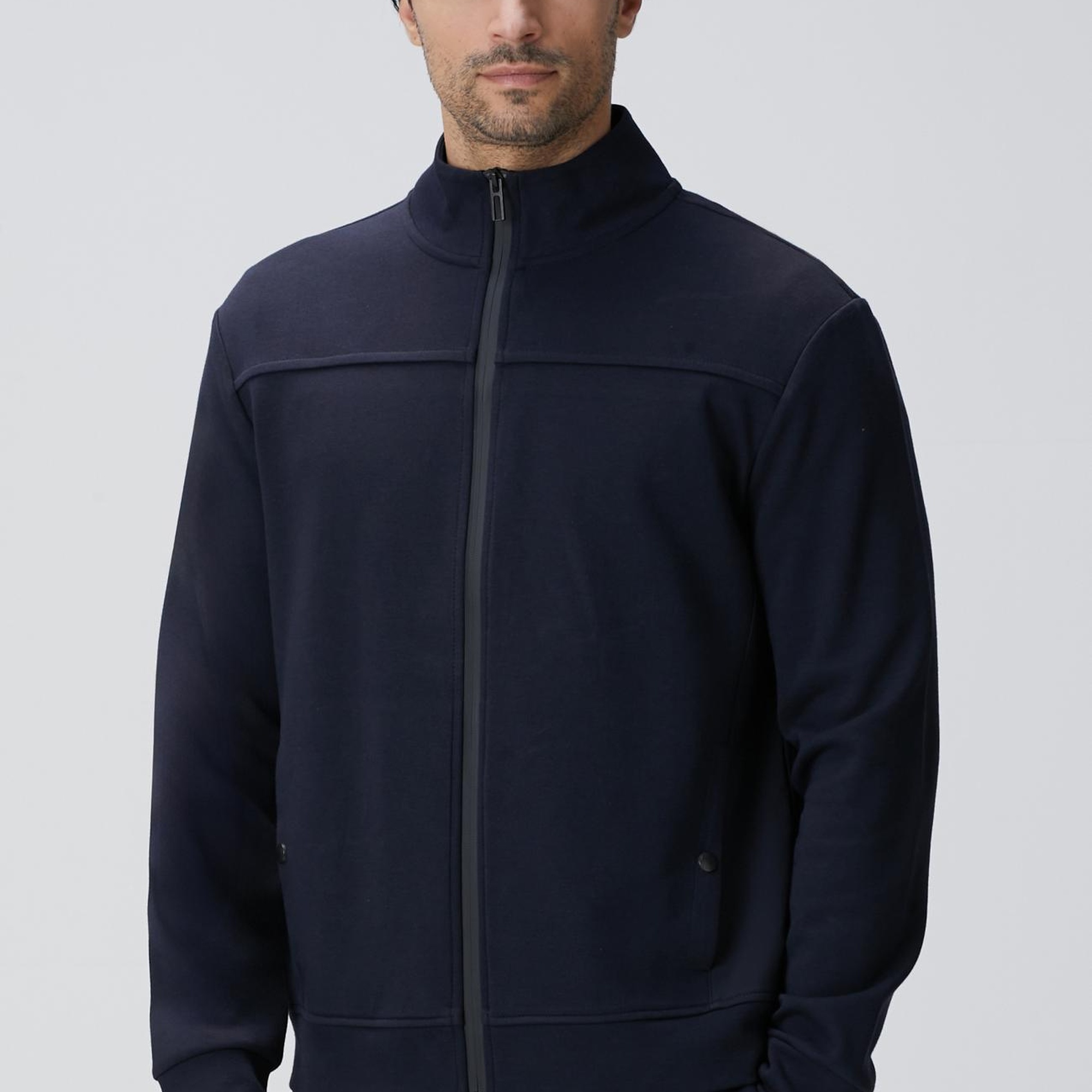 Network Erkek Lacivert N-Tech Scuba Sweatshirt